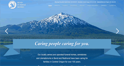 Desktop Screenshot of bendfuneralhome.net